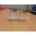 200ml Hexagonal Glass Honey Jar with Lug Cap